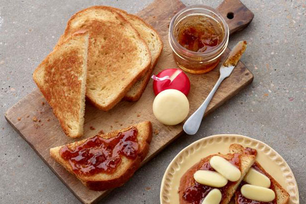 Toast Butter Jam